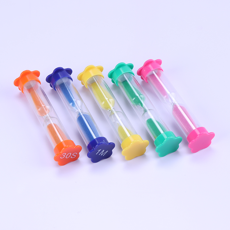 Plastic sand timer for board game
