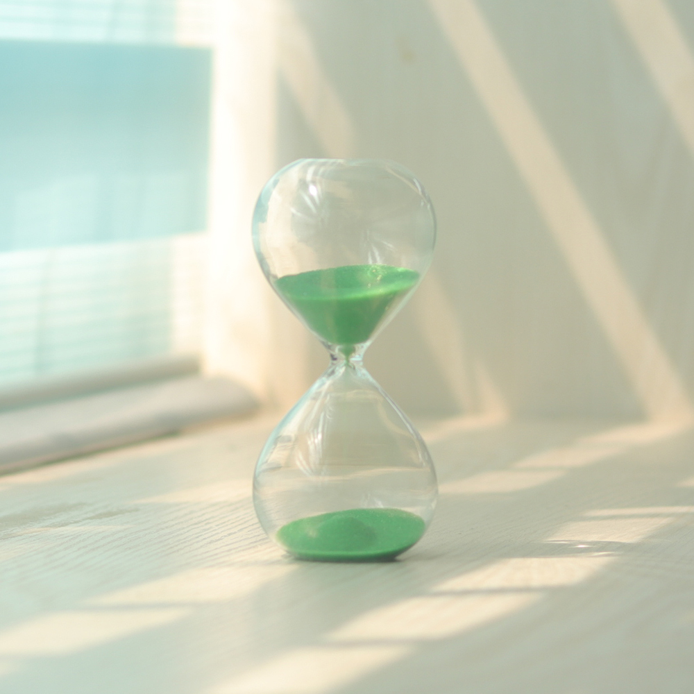 25 minutes sand clock for traditional pomodoro time management