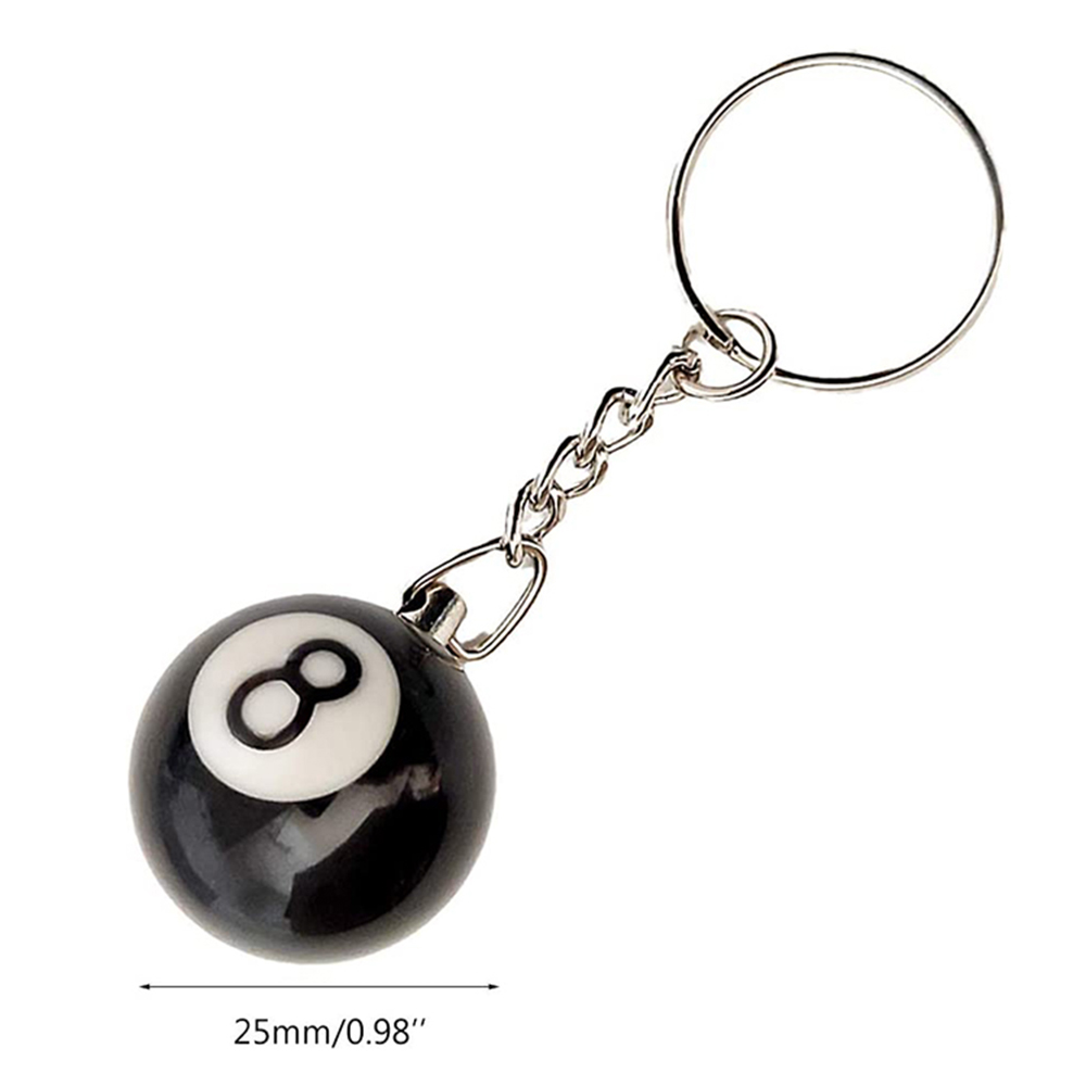 Resin ball keychain