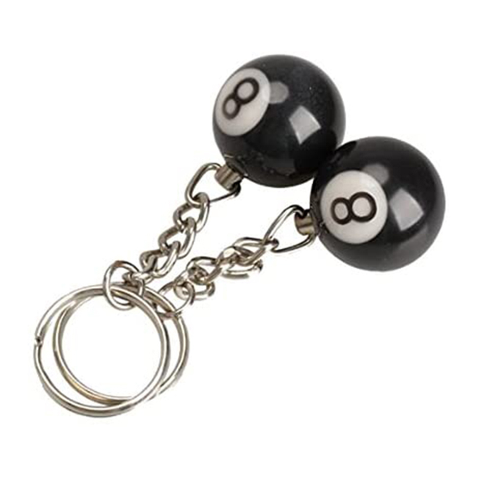 Resin ball keychain