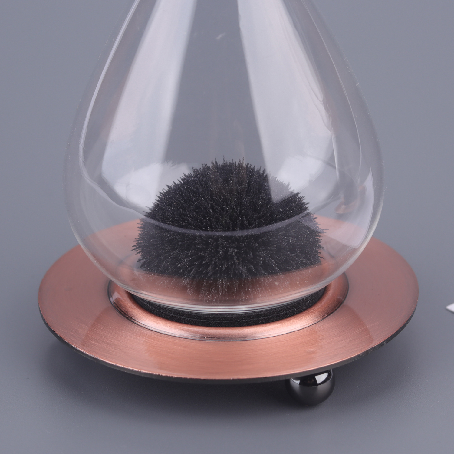 10 minutes Black magnetic hourglass