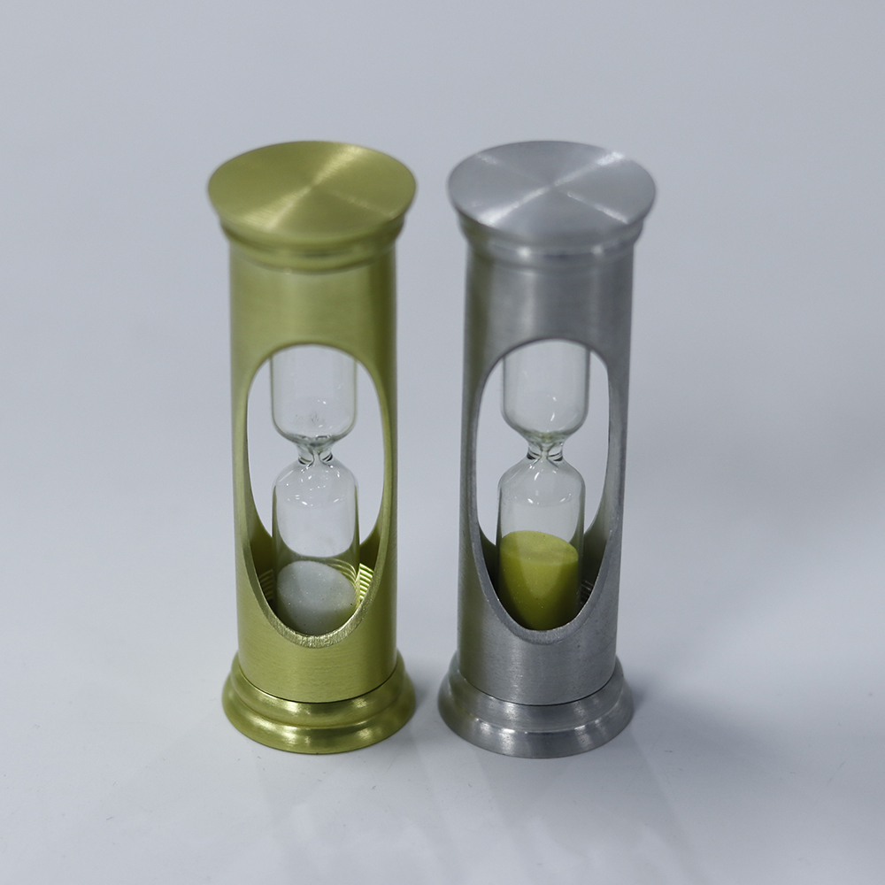 Nautical metal hourglass