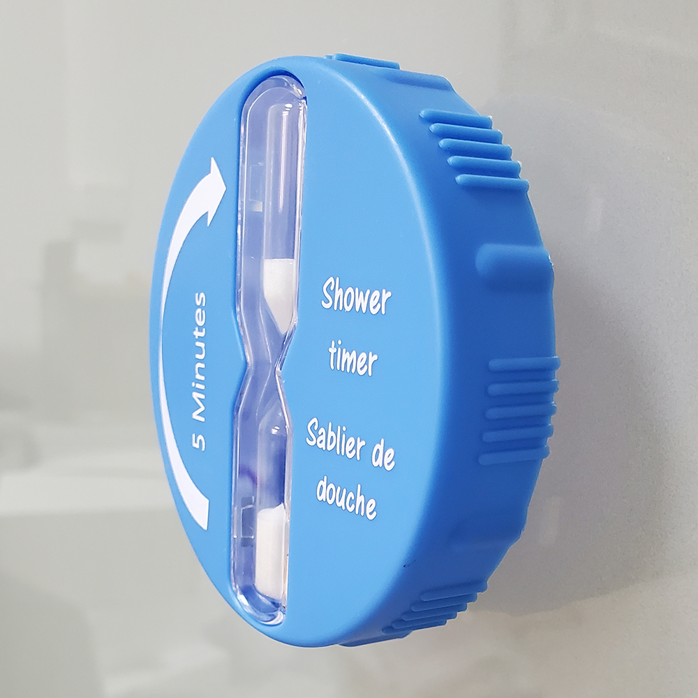 ENERGY SAVING SHOWER TIMER with Suction Cap
