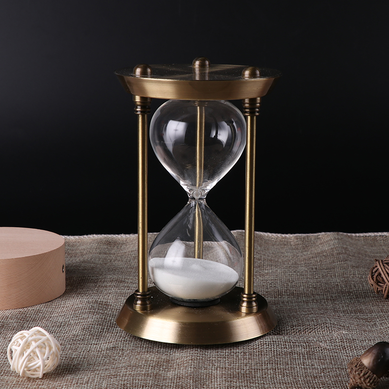 Globe ornament hourglass 