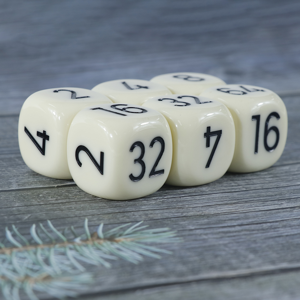 Backgammon doubling cubes