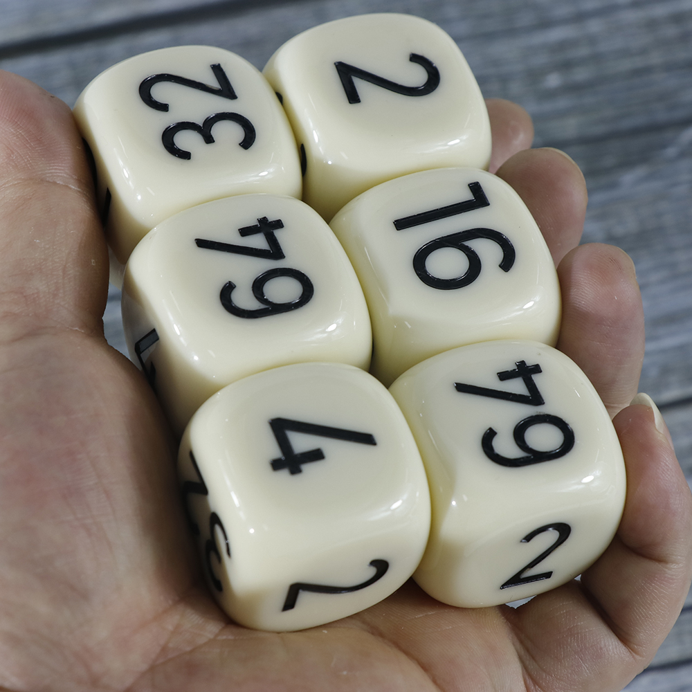 Backgammon doubling cubes