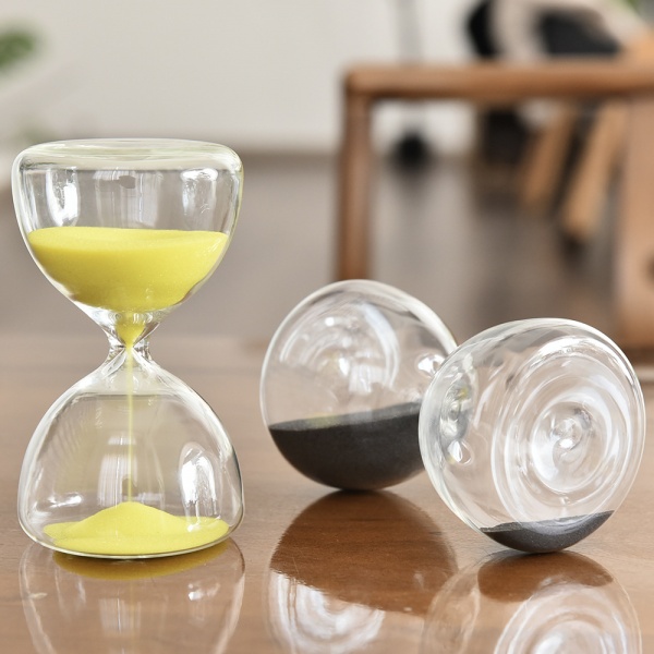 Hourglass sand clock 5 minutes