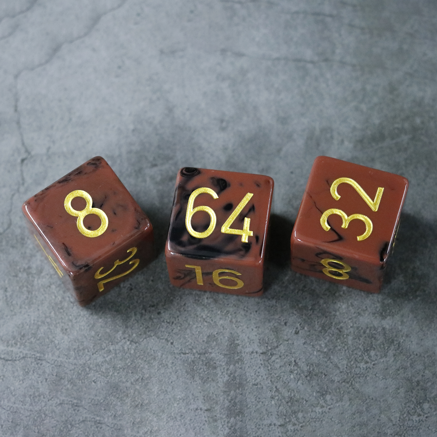 Backgammon doubling cube 30mm