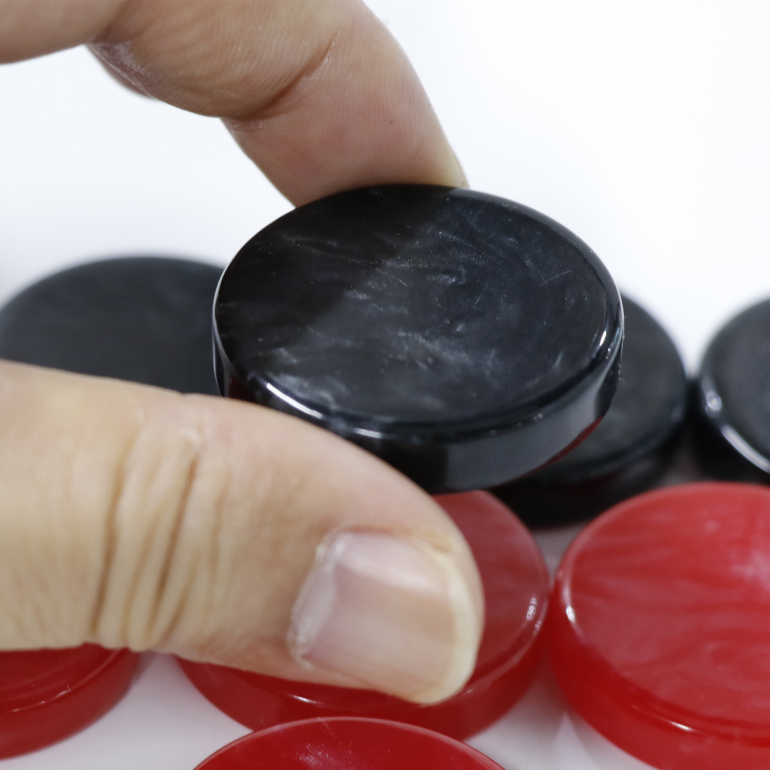 Backgammon game tokens