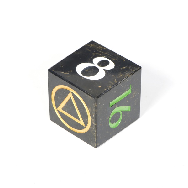 Bespoke backgammon doubling cube