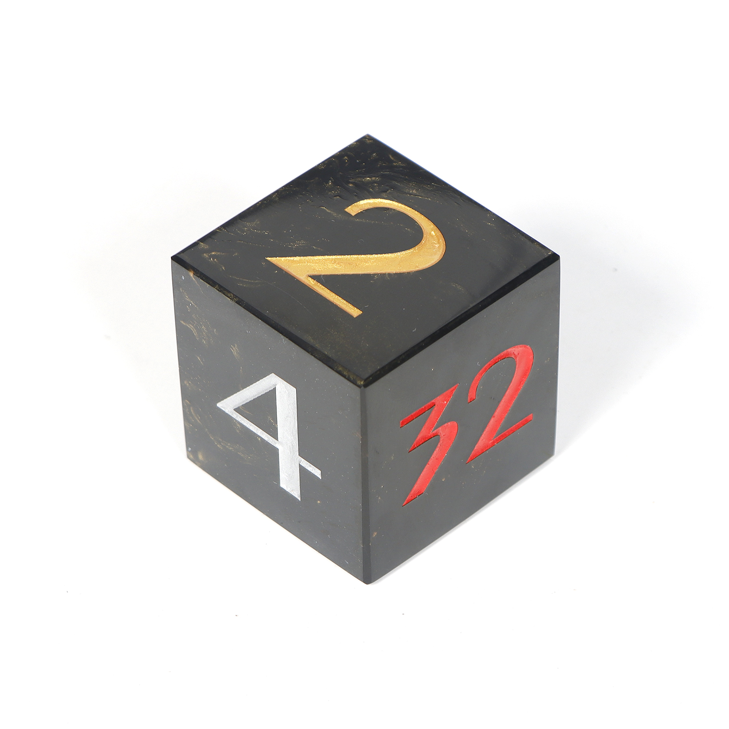 Bespoke backgammon doubling cube