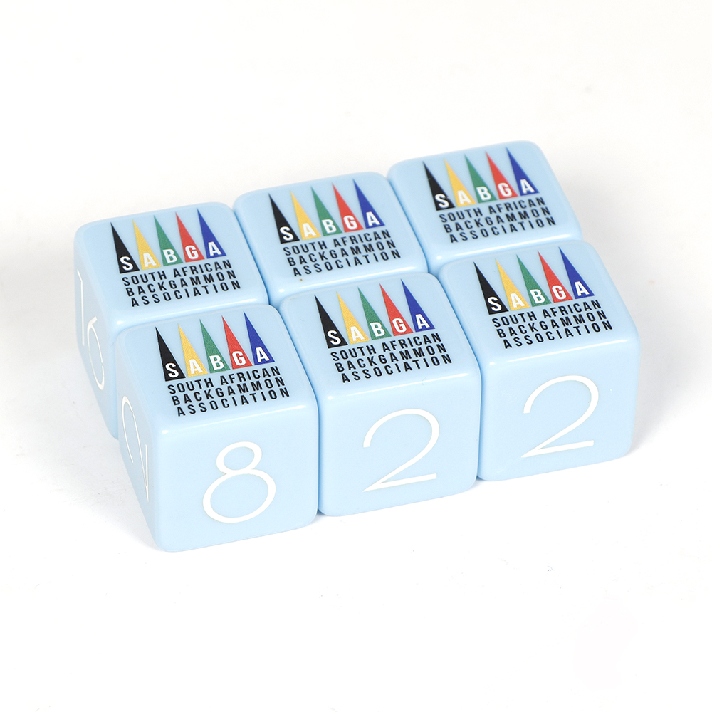 30mm custom backgammon doubling cube
