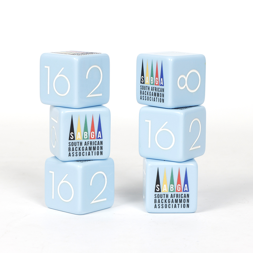 30mm custom backgammon doubling cube