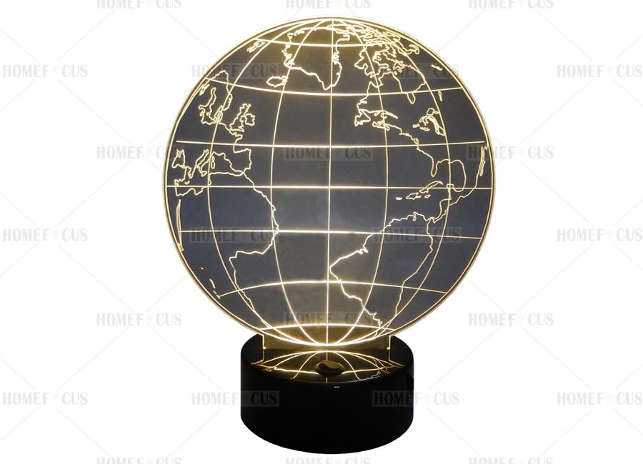 3D LED夜灯-地球仪