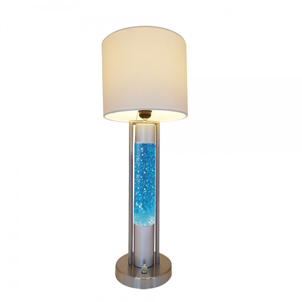 Round Glitter Desk Lamp