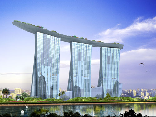Marina Bay Entertainment Complex in Singapore