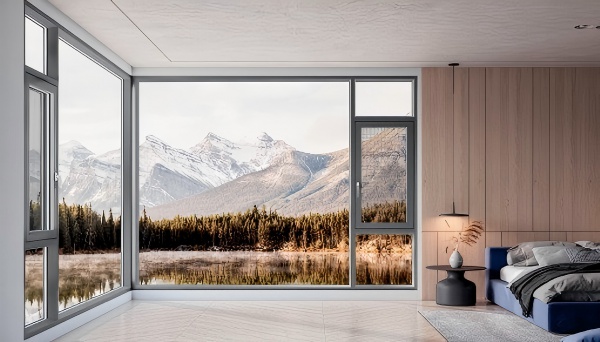 Q3 Series Window Screen Integration Casement Window