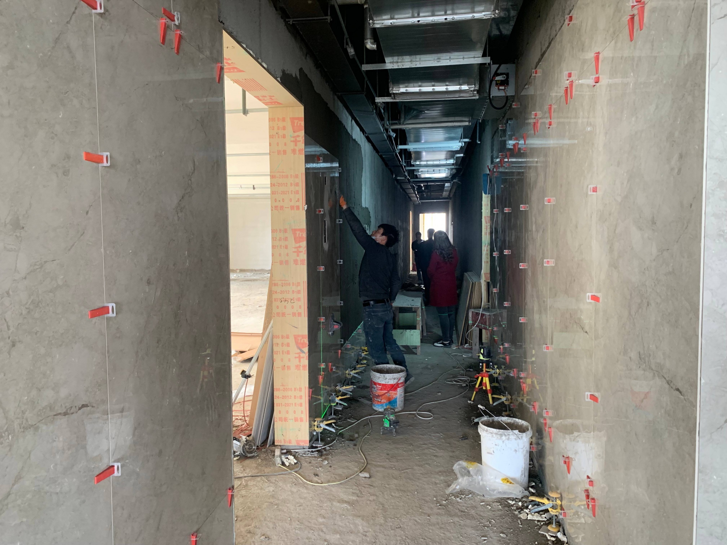 Ward corridor · lift lobby