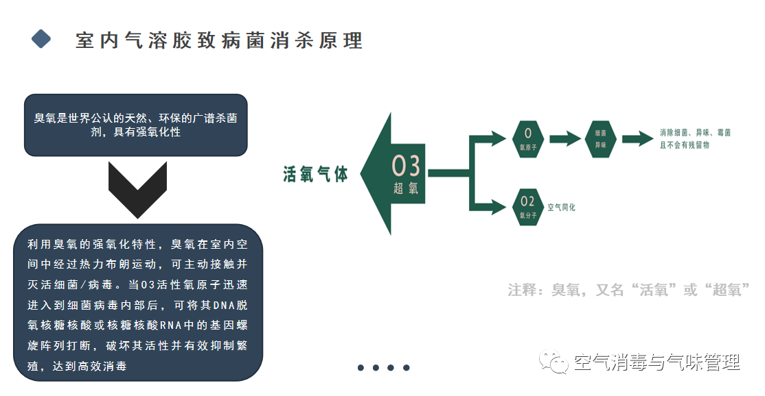 室内气溶胶致病菌消杀原理