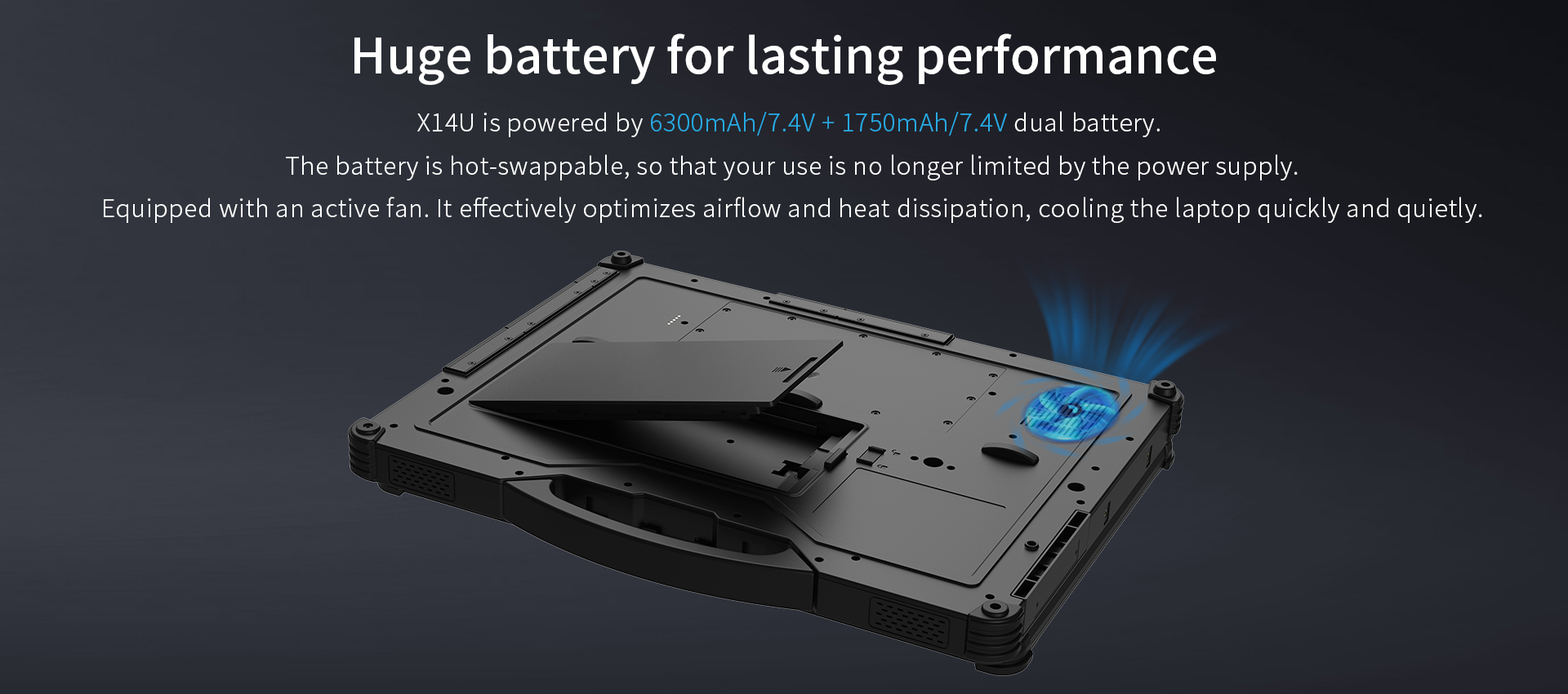 EM-X14 14 Inch Intel Dual Battery Toughbook Laptops&4G Military Notbook4
