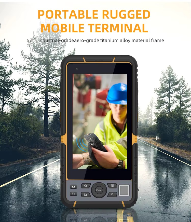 T60 5.5 inch ATEX Explosion proof Android Rugged PDA & Portable 2