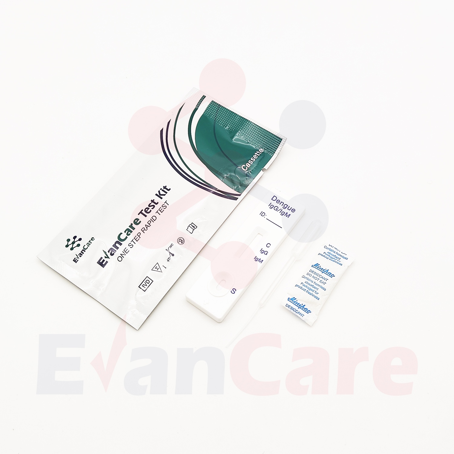 Dengue IgG/IgM Tri-line Rapid Test Cassette （WB/S/P）