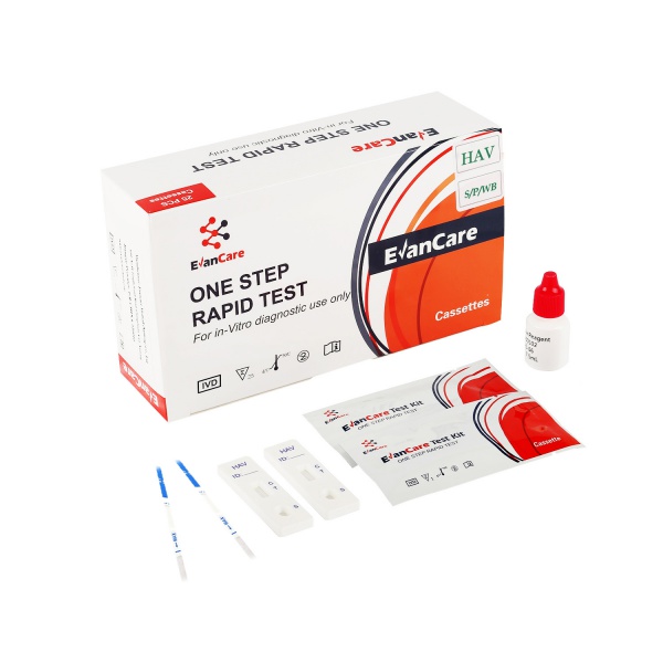 HAV Hepatitis A Virus IgM Rapid Test Strip/Cassette (WB/S/P)