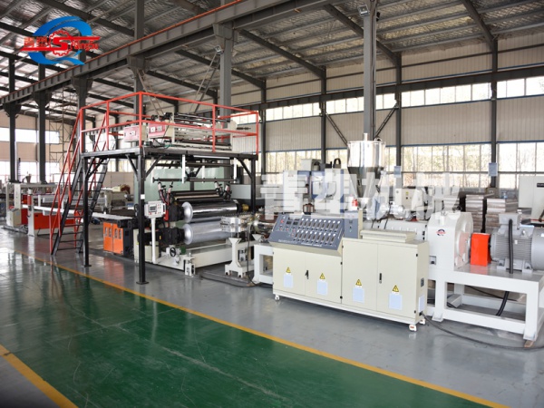 SPC stone plastic floor production line
