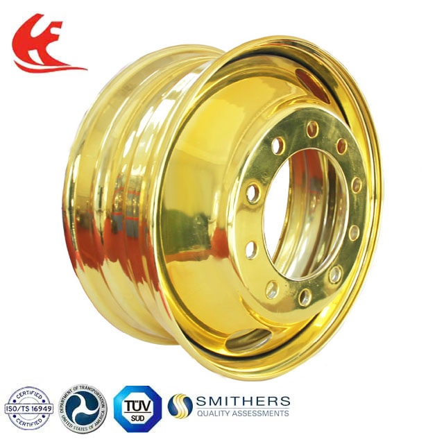 22.5X8.25 Tubeless Steel Wheels