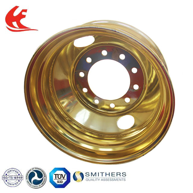 22.5X8.25 Tubeless Steel Wheels