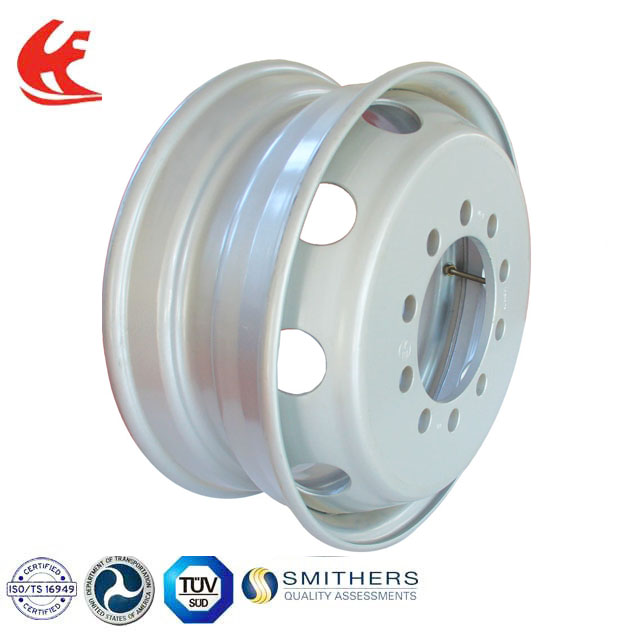 19.5x6.75 Tubeless Steel Wheels