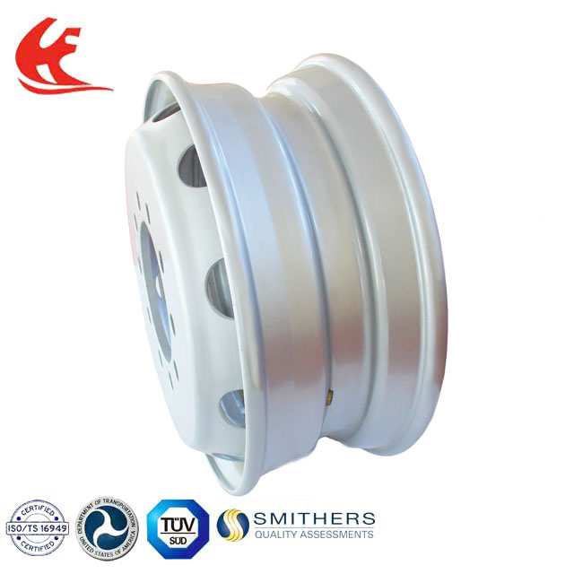 19.5x6.75 Tubeless Steel Wheels