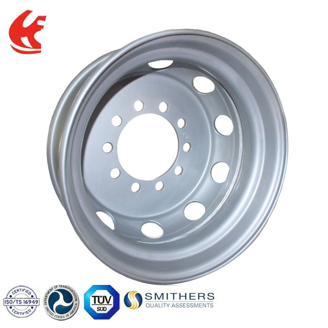 19.5x6.75 Tubeless Steel Wheels