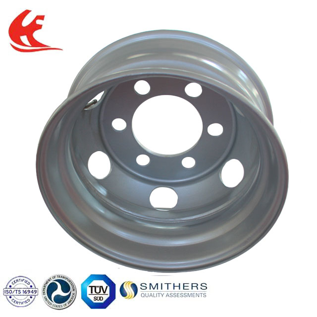 17.5x6.75 Tubeless Steel Wheels