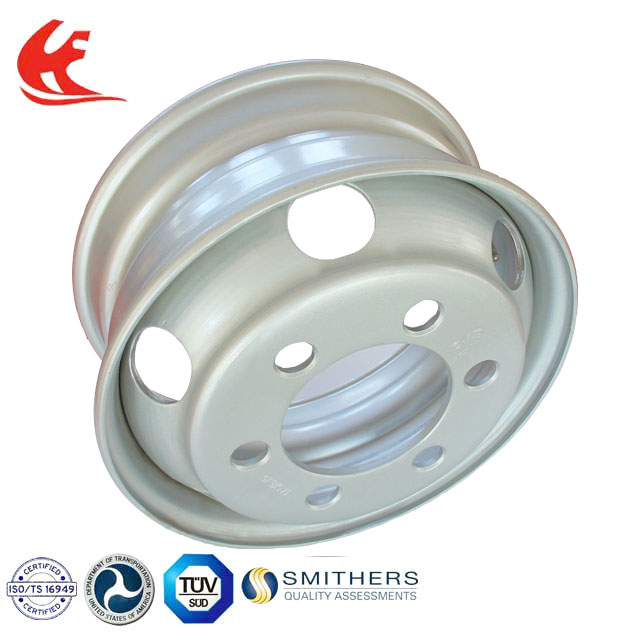 17.5x6.75 Tubeless Steel Wheels