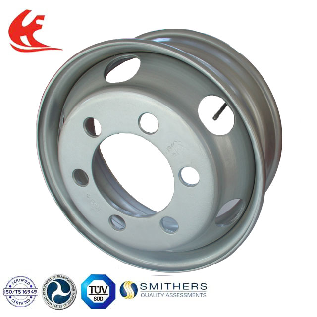 17.5x6.75 Tubeless Steel Wheels