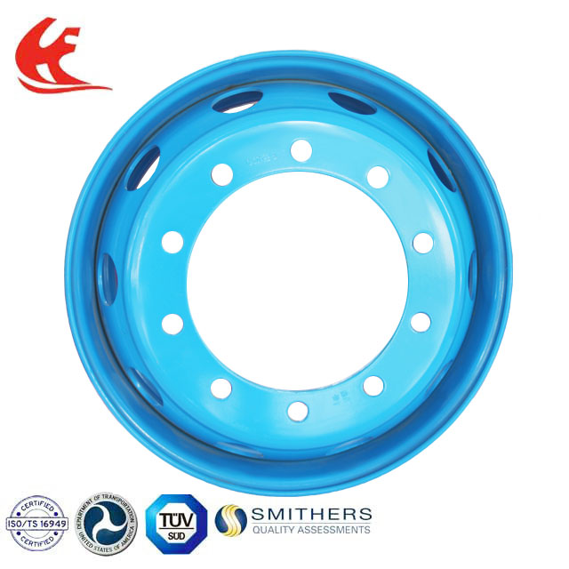 22.5X9.00 Tubeless Steel Wheels