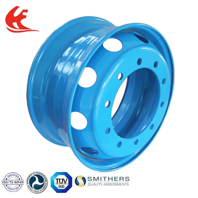 22.5X9.00 Tubeless Steel Wheels