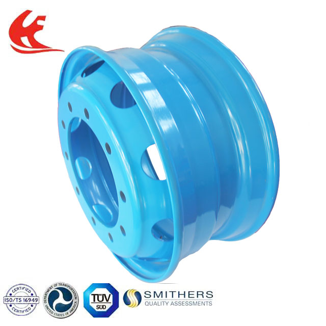 22.5X9.00 Tubeless Steel Wheels