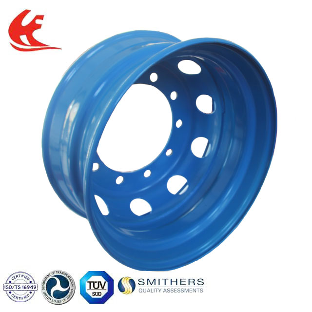 22.5X9.00 Tubeless Steel Wheels