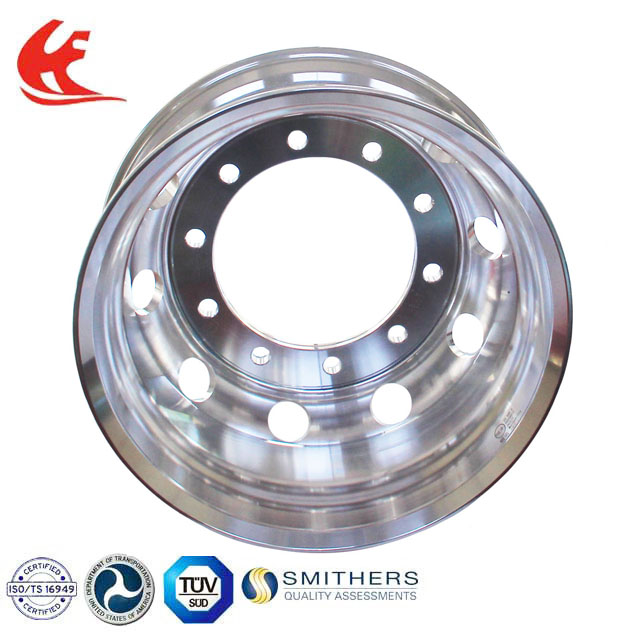 22.5X9.00 Aluminum Wheel