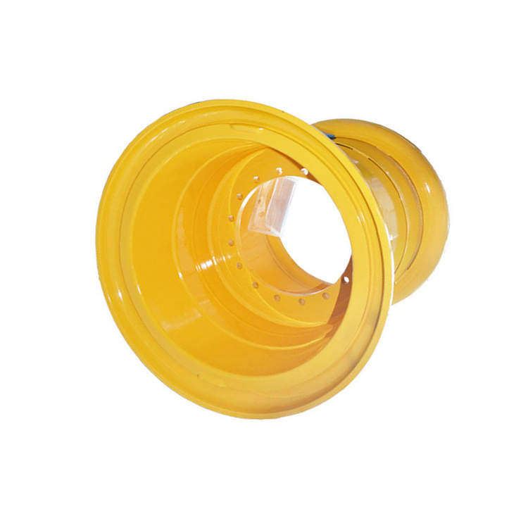 Engineering Wheel Rim 24-10.00/1.7 25-10.00/1.5 3 Pieces of Industrial Wheels Rims for Loader OTR Tyre