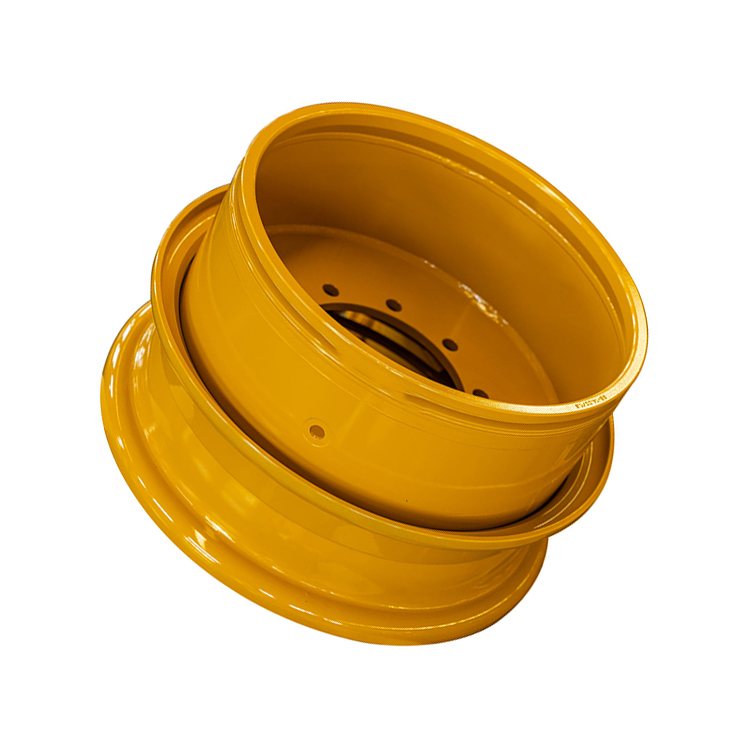 Engineering Wheel Rim 24-10.00/1.7 25-10.00/1.5 3 Pieces of Industrial Wheels Rims for Loader OTR Tyre