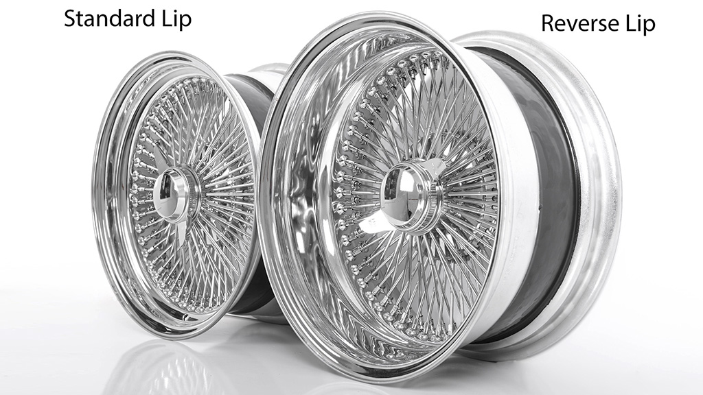 13x7 all chrome wire wheel 100 spoke