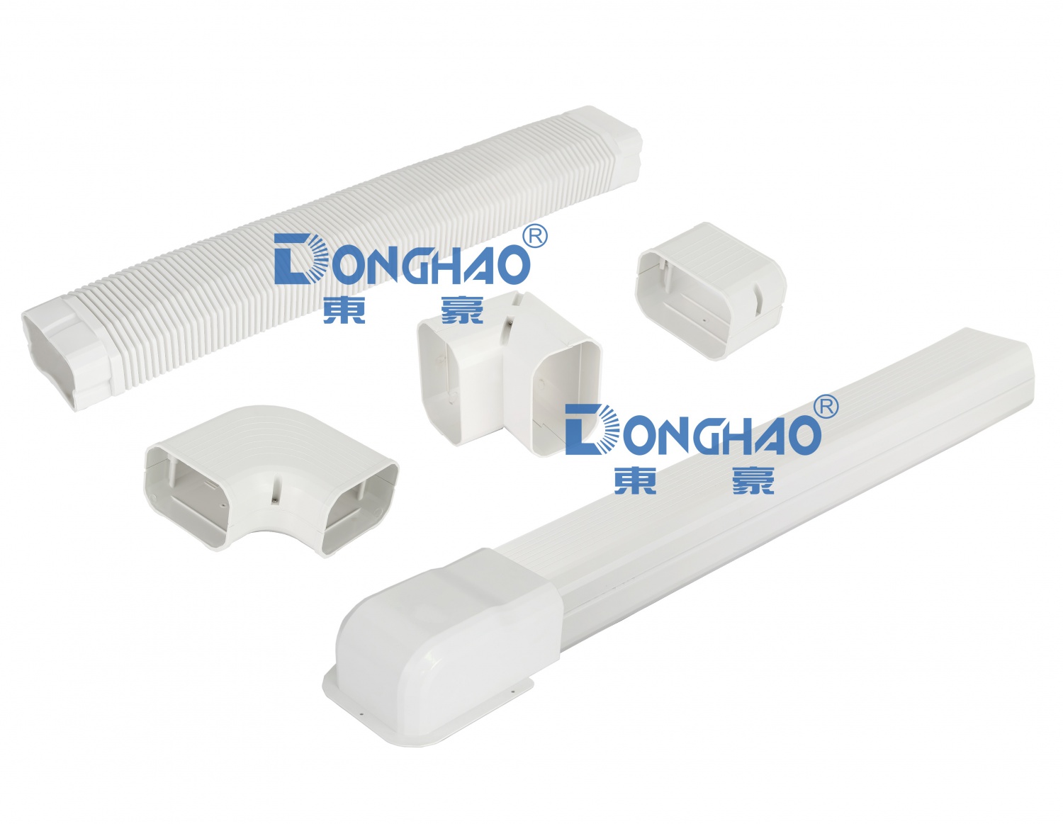 6-12P中央空调管槽套装配件