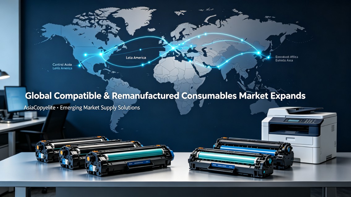 Growth of Global Compatible & Remanufactured Consumables: Emerging Markets Become Key Growth Drivers