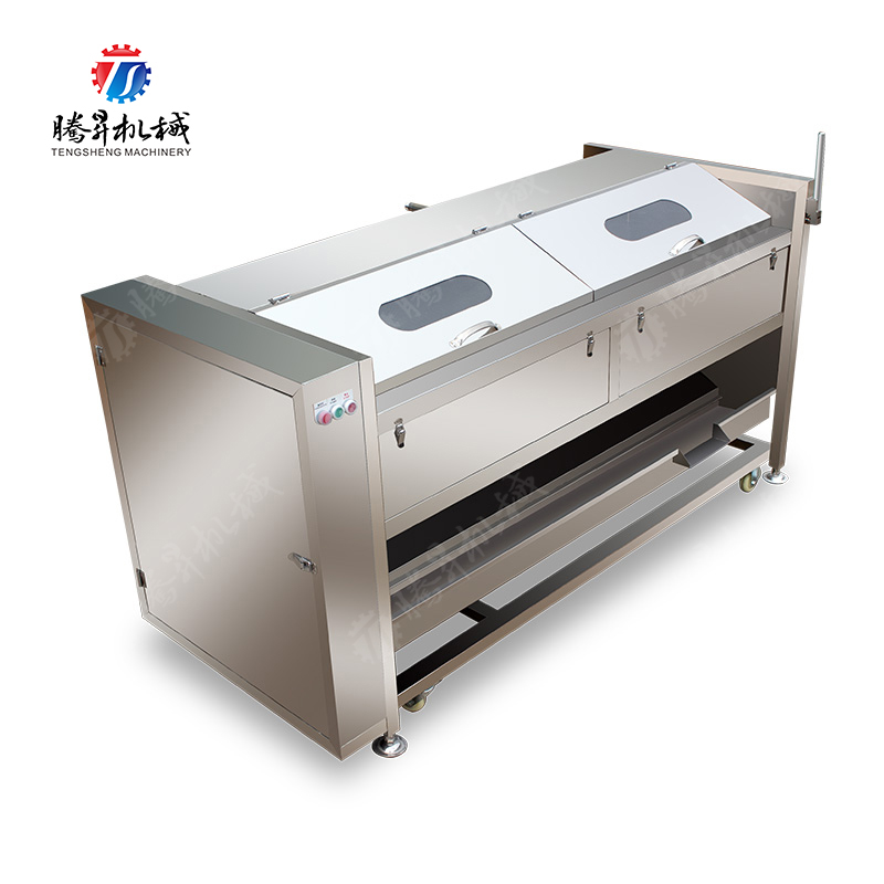 TS-M800 密封盖式毛辊清洗去皮机
