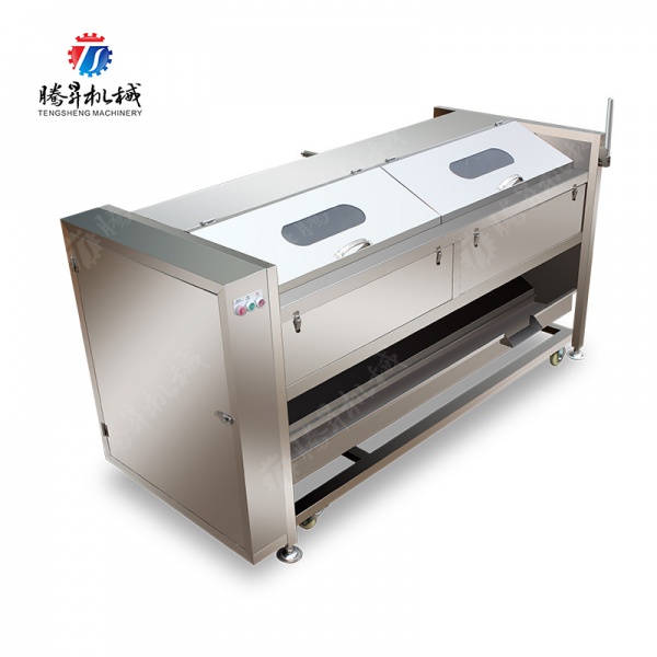 TS-M800 密封盖式毛辊清洗去皮机
