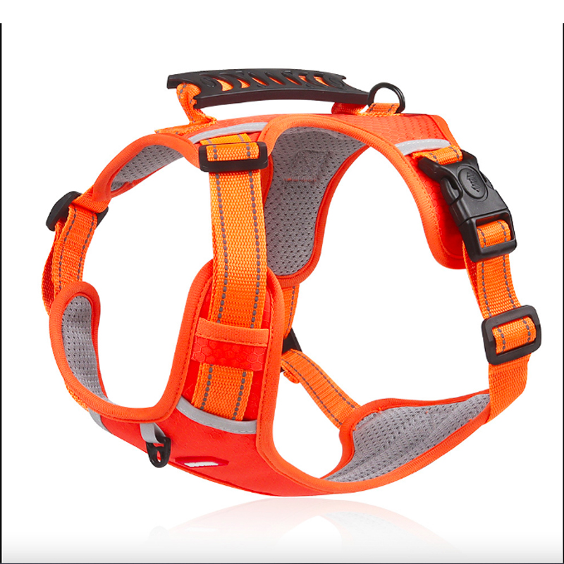 Adjustable Soft Padded Pet Vest with Easy Control Handle
