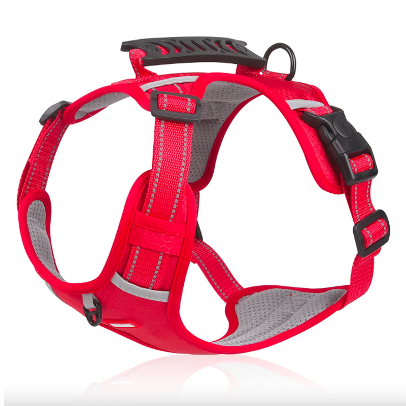 Adjustable Soft Padded Pet Vest with Easy Control Handle